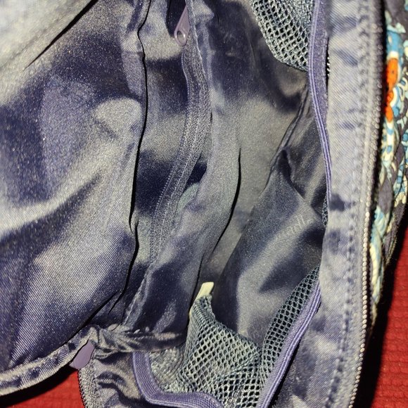 Vera Bradley Retired Top Handle Marrakesh Make Up Bag - Picture 3 of 3